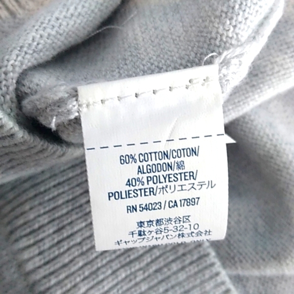 Old Navy - Long Sleeve Crew Neck Grey Sweater - Size Medium - Picture 6 of 6